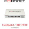 FORTISWITCH 108F-FPOE AVEC CONSOLE 8XGE + 2XSFP + 1XRJ45 ET POE 130W LIMITÉ AUTOMATIQUEMENT