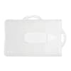 Porte-Badge Semi RIGIDES 86x54 Double Face Polycarbonate Cristal