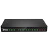 Standard téléphonique hybrid flexible et modulaire avec compatibilité analogique gsm et VoIP Équipé de 2 extensible à 4 RTC et 8 Analogique et 8 SIP Numérique