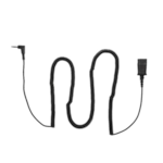 Poly 2.5mm to QD Cable (3M) Câble pour casque micro - Déconnexion rapide - Téléphone sub-mini 2,5 mm (M)