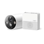 Smart Wire-Free Security Camera, 1 Camera SystemSPEC: 1 × Tapo C420, 1 × Tapo H200, 2K+(2560x1440), 2.4 GHz, 5200mAh rechargable lithium-ion battery, Sub-1GHzFEATURE: 180days battery life, Full-color vision, Smart Detection and Notifications (people,