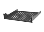 Étagère de montage de rack - noir - 2U - 19"
