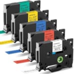 CASSETTE label tape de p-touch H110 jaune 9mm
