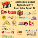 Application IBO Player ou autre pour votre Smart TV. Abonnement 1 An (*Ce n'est pas abonements IPTV)
