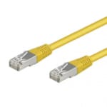CORDON 3M CAT6A/FTP CCA PVC JAUNE LINKTECH