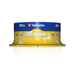 DVD+RW pack de 25 unités