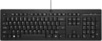 Clavier Filaire HP 125 G2 AZERTY Français - Noir