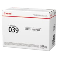 CANON CARTRIDGE 039  TONER ORIGINAL NOIR 11000 pages