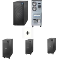 Pack Onduleur Online Double Conversion 9E 10KVA  + 3  BATTERIES EXTENSION 9E 10KVA EBM 240V