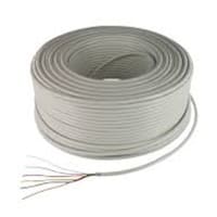 Cable D alarme Certifier 6 x 0,22 mm2 Couleur Blanc Bobine 100/500