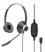 Micro-Casque Binaural Connexion USB-C Cordon USB C-BX
