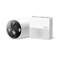 Smart Wire-Free Security Camera, 1 Camera SystemSPEC: 1 × Tapo C420, 1 × Tapo H200, 2K+(2560x1440), 2.4 GHz, 5200mAh rechargable lithium-ion battery, Sub-1GHzFEATURE: 180days battery life, Full-color vision, Smart Detection and Notifications (people,