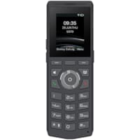 Téléphone IP Wi-Fi Sans-Fil Robuste 4 Comptes SIP Écran LCD Couleur de 2"