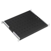 PLATEAU FIXE P600 UNIV LANDE 19" 1U NOIR