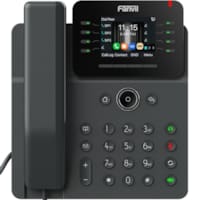 Téléphone IP 12 comptes, combiné Bluetooth sans fil, écran couleur 2.8 , conférence à 6 participants.
