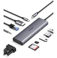 Station d'accueil USB-C 10 en 1