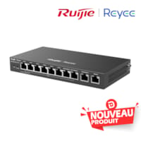 Reyee Routeur 10 Ports Gb  8 PoE  200Users 600Mbps