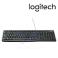 Clavier QWERTY K120 filaire BK-US International USB Noir 920-002508