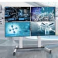 Meuble Support TV Mobile Haut Gamme T016-4SC