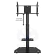 Meuble Support Mobile pour Ecrans Plats de 30 à 70 pouces Robuste avec Roulettes DGT22-T007-3