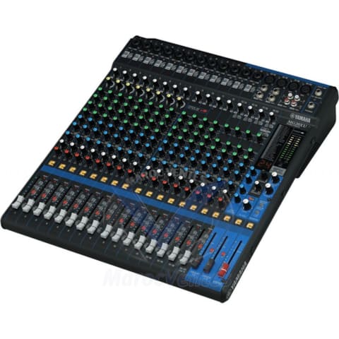 Table de Mixage 20 Canaux 16 Entrées Micro 20 Entrées Ligne (12 mono + 4 stéréo) MG20XU