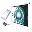 Ecran de Projection 3X2M ELEC Mural Electrique + Télécommande Radio sans Fil 3X2M 3X2M ELEC