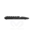 LOGITECH CLAVIER Wave keys Bluetooth Wireless ergonomic keyboard-GRAPHITE-FRA-2.4GHZ/BT 12 Mois 920-012286