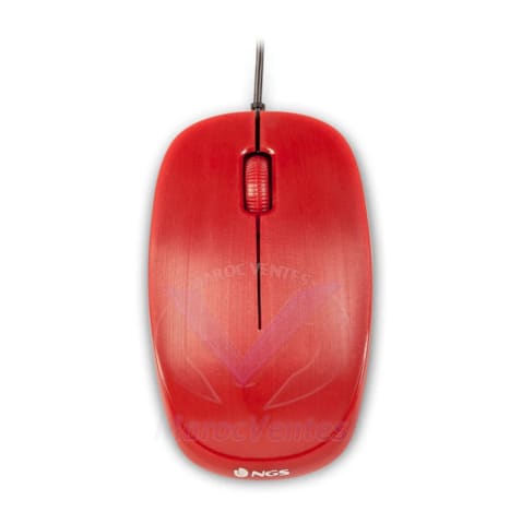 Souris filaire optique rouge FLAMERED