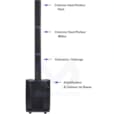 Système de Sonorisation Actif avec Caisson de Basse et Colonne L10 L10