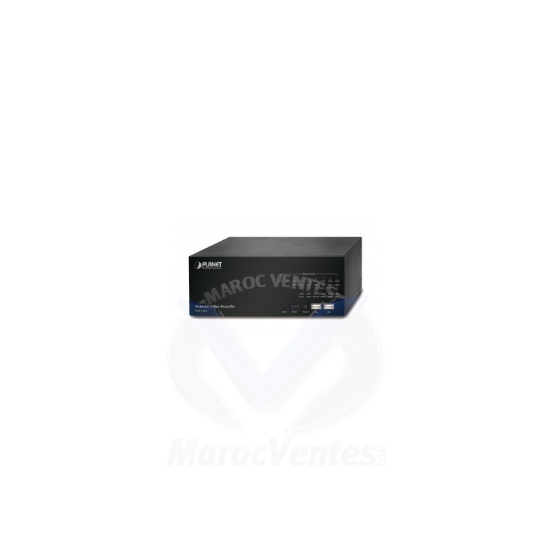 ENREGISTREUR IP PLANET NVR-1610 POUR 16 CAMERAS IP + DISQUE DUR 1TO NVR-1610