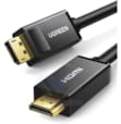 Câble Ugreen Displayport Male vers HDMI Male - 1,5 mètre (10239) 10239-1.5M