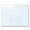 Tableau blanc magnétique en verre trempé blanc SW-4W