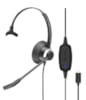 Micro-Casque Filiaire Monaural Connexion USB-C avec Fonctions Cordon USB C-BX