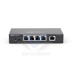 5 Ports Gigabit Smart POE Switch 5 Gigabit RJ45 Ports Avec 4 Ports POE Manageable