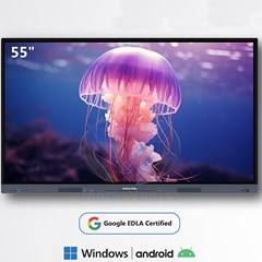 Écran Interactif 55 POUCES Tactile Google EDLA Certified ROM 128GB RAM 8GB CDX-55i