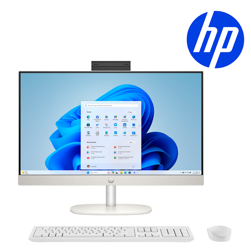 HP AIO 24 Core U7 16GB 512SSD TACTILE W11H 1Y BW4E9EA-BH4