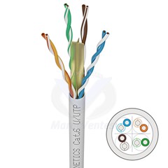 CABLE OPENETICS RIGIDE CAT6A U/UTP LSZH ROULEAUX DE 500 MT