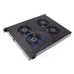 SERVEUR DE 4 VENTILATEURS 220 VOLTS MODULE DE VENTILATEUR CONTRÔLÉ PAR THERMOSTAT ANALOGIQUE
