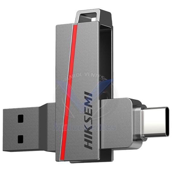 CLE USB HIKSEMI 128GB USB 3.2 TYPE C HSM-USB-E307C-128G-U