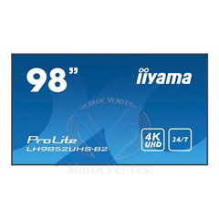 Moniteur Professionnel 98" IIYAMA PROLITE 4K UHD et slot OPS PC