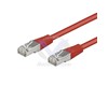 CORDON 1M CAT 6A ROUGE LINK TECH