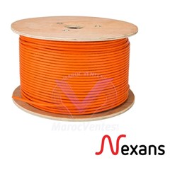CABLE NEXANS ESSENTIAL-6 U/UTP AWG24 CAT6 LSZH ECA ORANGE 500MT