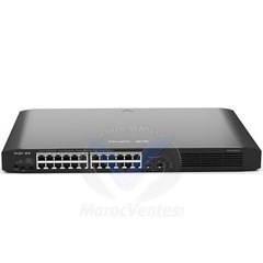 Commutateur POE+  10/100/1000 Mbps Non Géré Gigabit à 24 Ports  Gigabit RJ45 2 Ports SFP 370W