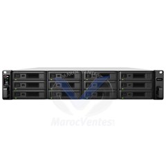 RackStation 12 Baies Xeon D-1541 8 Cœurs 8 Go 4x1 GbE 2x10 GbE 60 Mbit/s RS3621XS+