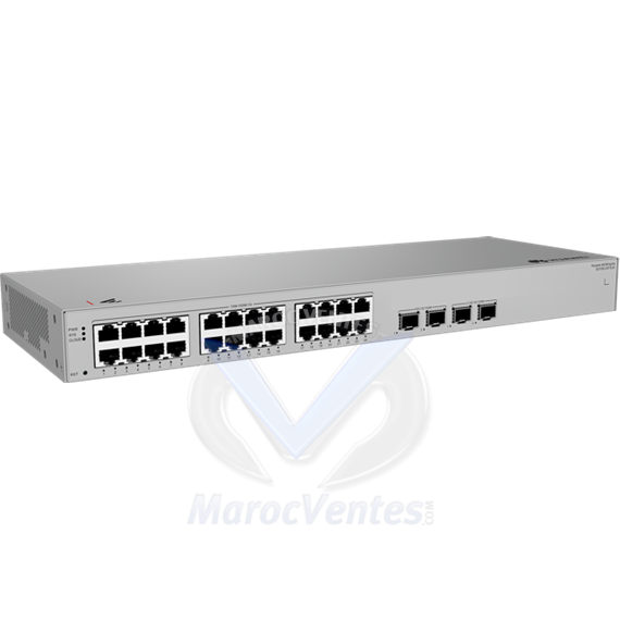 Switch eKitEngine  S310S-24T4JX (24*1000BASE-T 2*10GE SFP+ 2*2.5GE SFP AC power Fanless) Géré (Layer 2+) 98012508