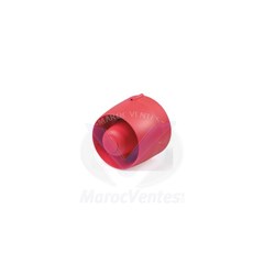 Siréne Adressable Rouge sans Flach avec Isolateur Base Superficielle