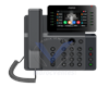 Téléphone IP Haut d'Entreprise Ecran Couleur de 4,3 pouces réglable  20 Lignes SIP Bluetooth et WiFi Intégré 45 touches DSS programmables V65