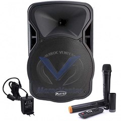 HAUT-PARLEUR AMPLIFIÉ MASTER 12" USB-SD-FM