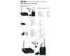 KIT MICROPHONE SANS FIL CRAVATE ET CASQUE AVEC RÉCEPTEUR SANS FIL