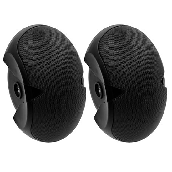 Enceintes Passives 2 Voies 6" (PAIRE) Grilles en Acier Zingué